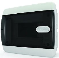 Бокс пластиковый Tekfor ЩРВ-П-6 CVK 40-06-1 (150х182х102мм) IP41 прозрачная дверца картинка 